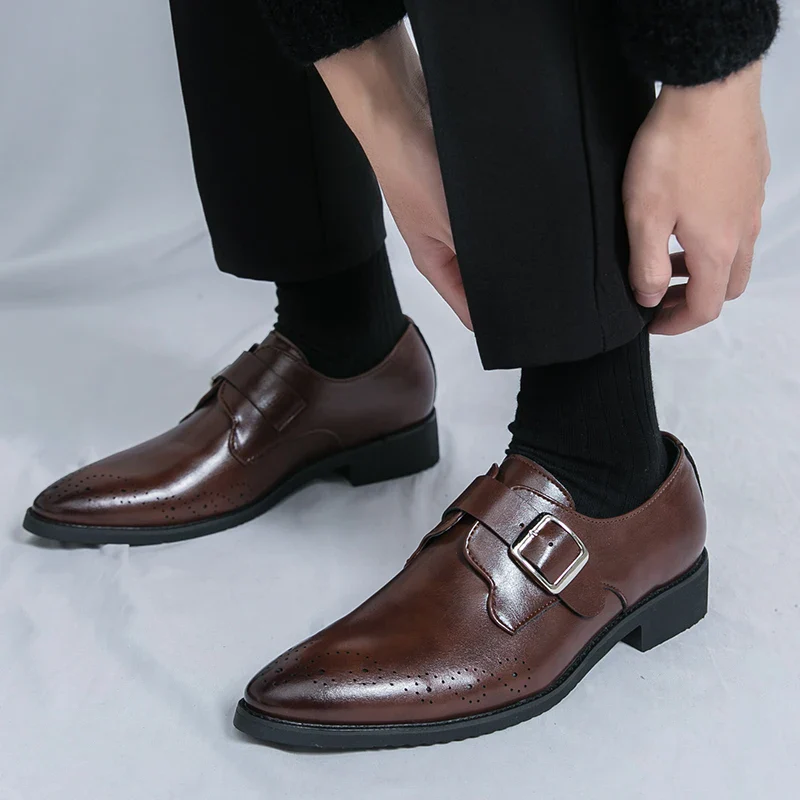 Bucklor Genuine Leather Shoes