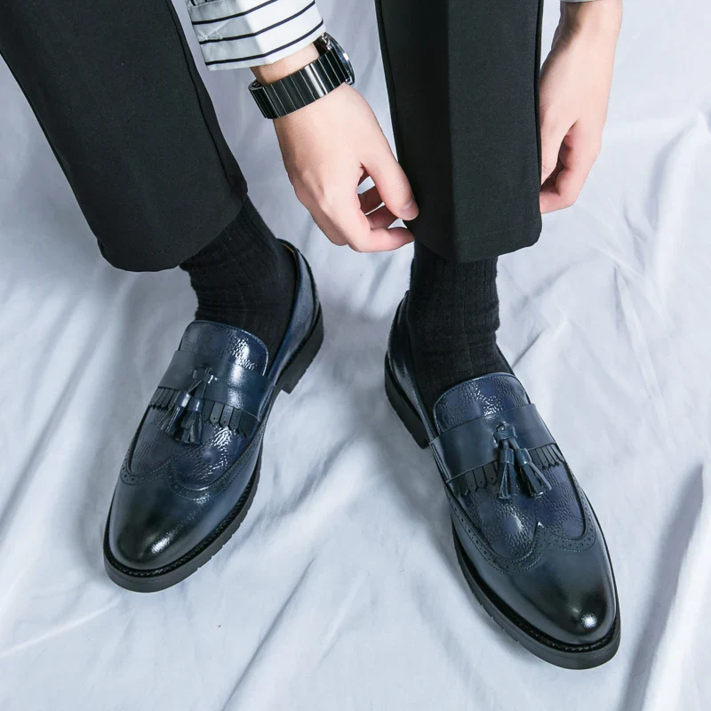 Elixor Genuine Leather Loafers