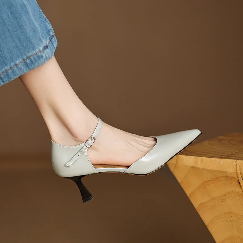 Sorlyn Genuine Leather Heels