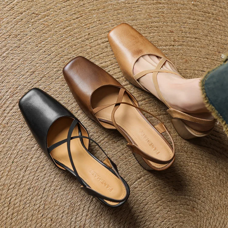 Petra Genuine Leather Heels