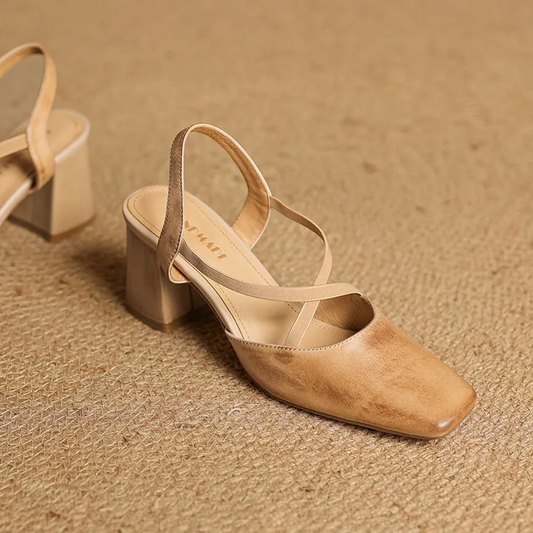 Petra Genuine Leather Heels