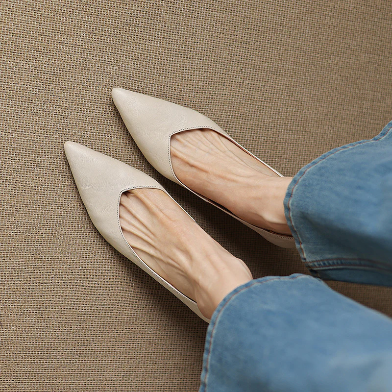 Veler Genuine Leather Heels