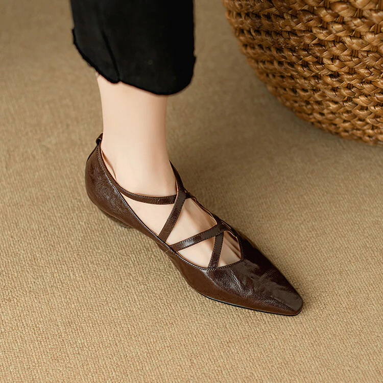 Lira Genuine Leather Heels