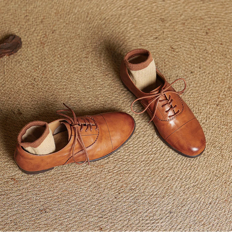 Delyra Genuine Leather Shoes