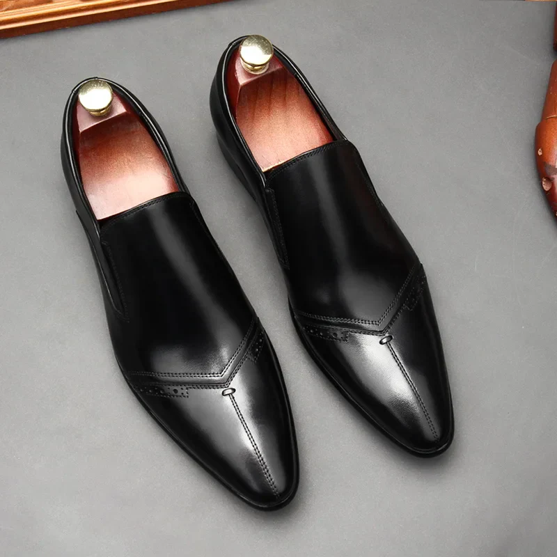Zion Genuine Leather Loafers
