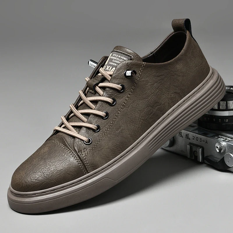 Pesco Genuine Leather Sneakers