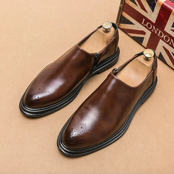 Aldric Genuine Leather Loafers