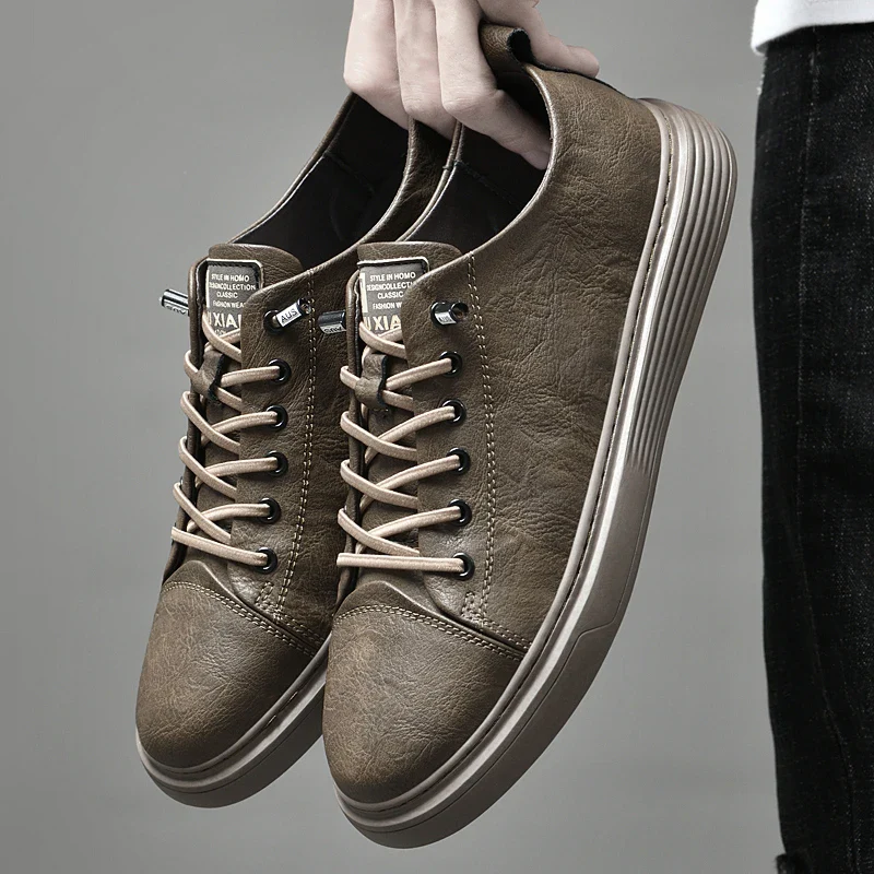 Pesco Genuine Leather Sneakers