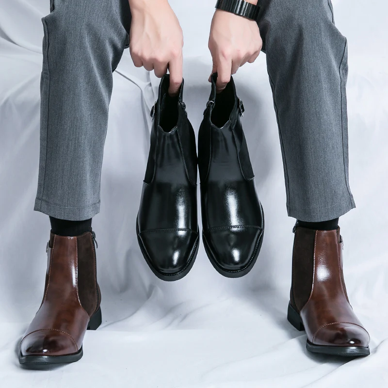 Britton Genuine Leather Boots