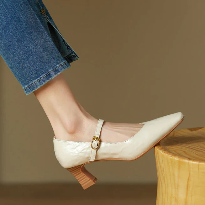 Estel Genuine Leather Heels