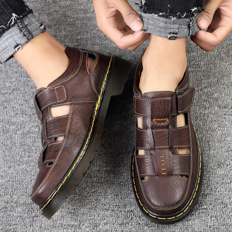 Travi Genuine Leather Sandals