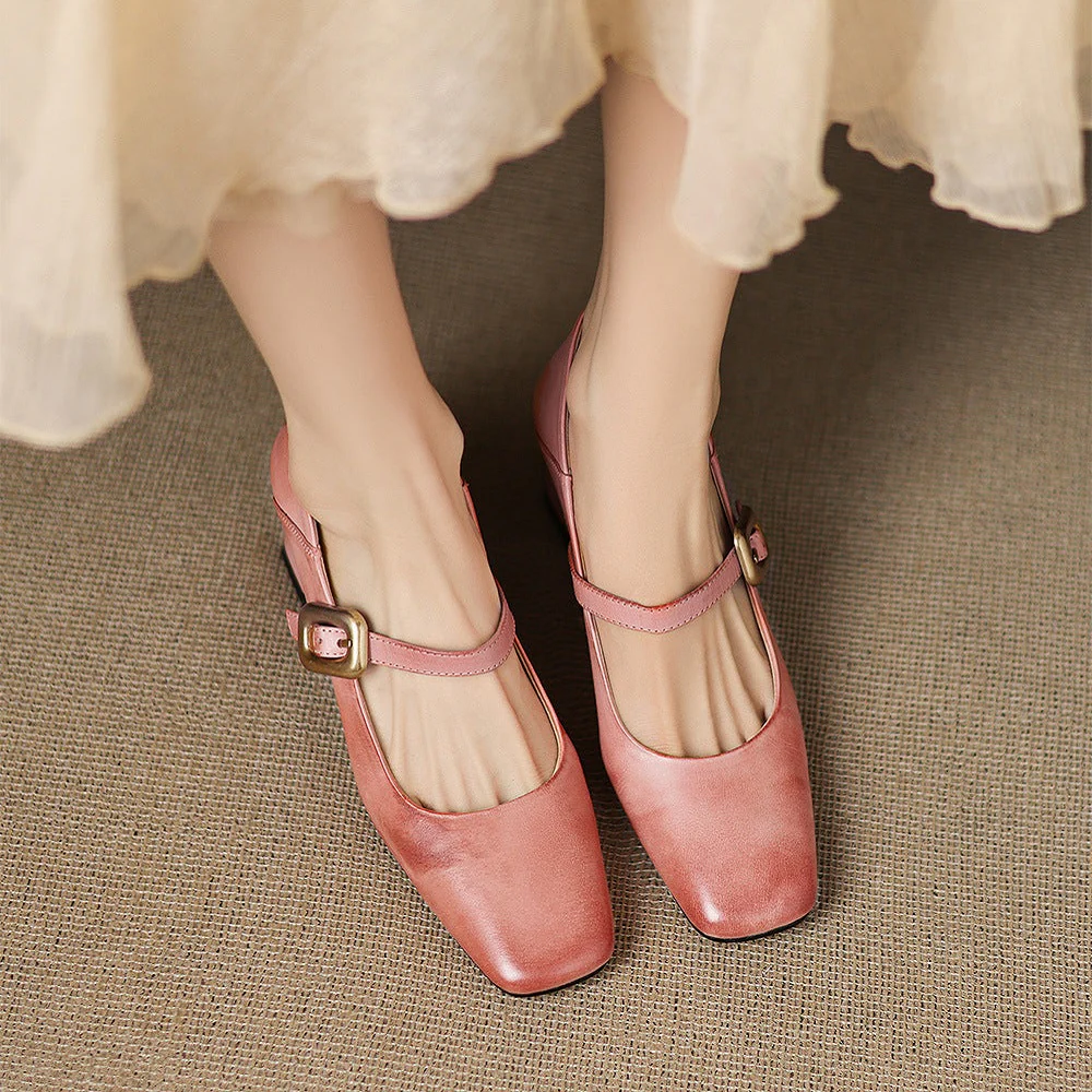 Kelis Genuine Leather Heels