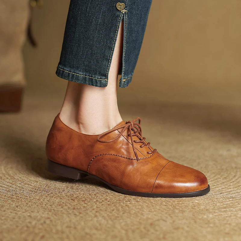 Delyra Genuine Leather Shoes