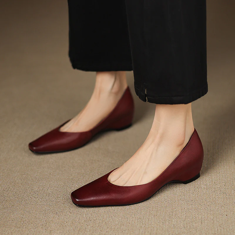 Oren Genuine Leather Flats