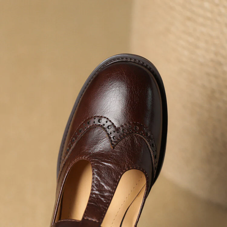 Myra Genuine Leather Shoes