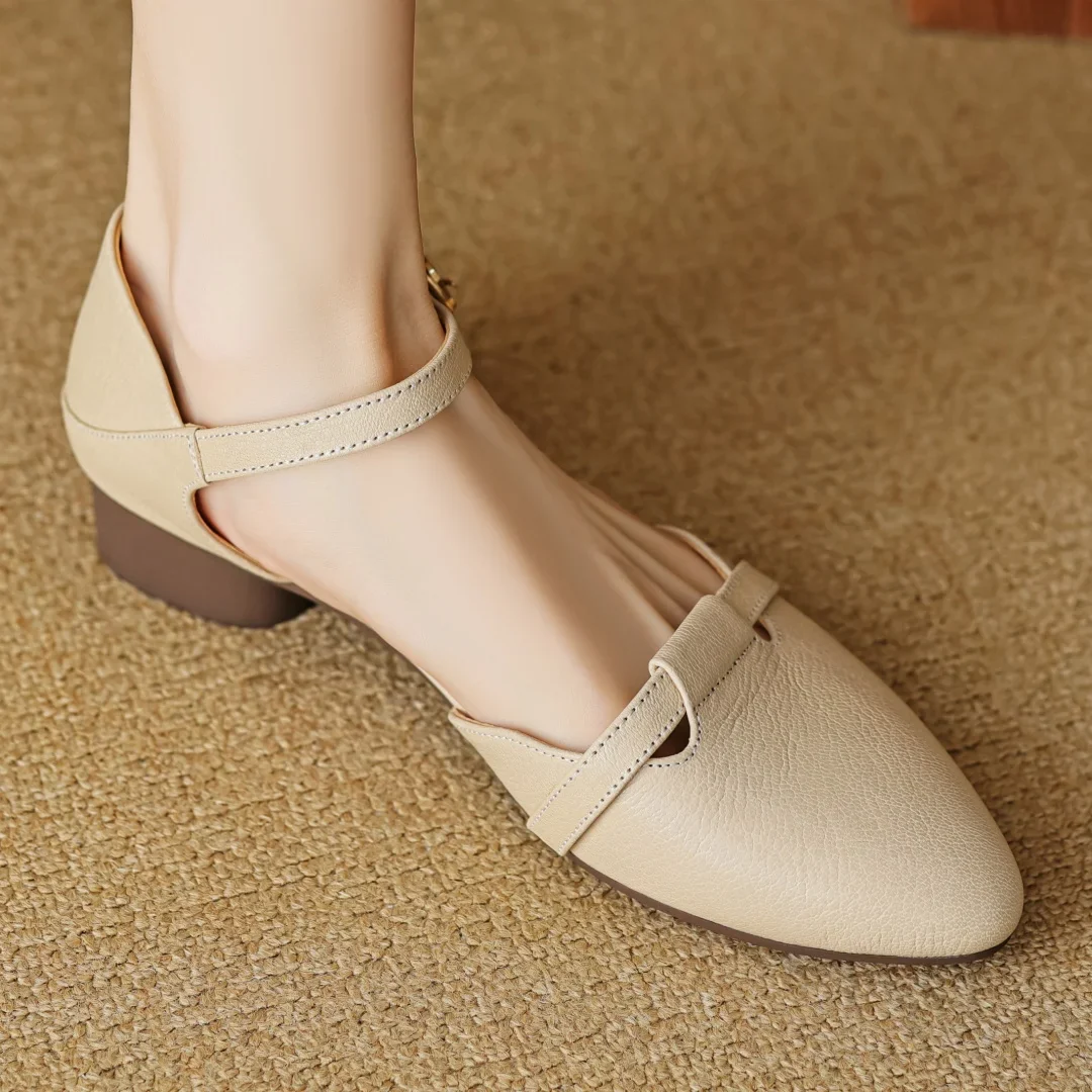 Laney Genuine Leather Heels