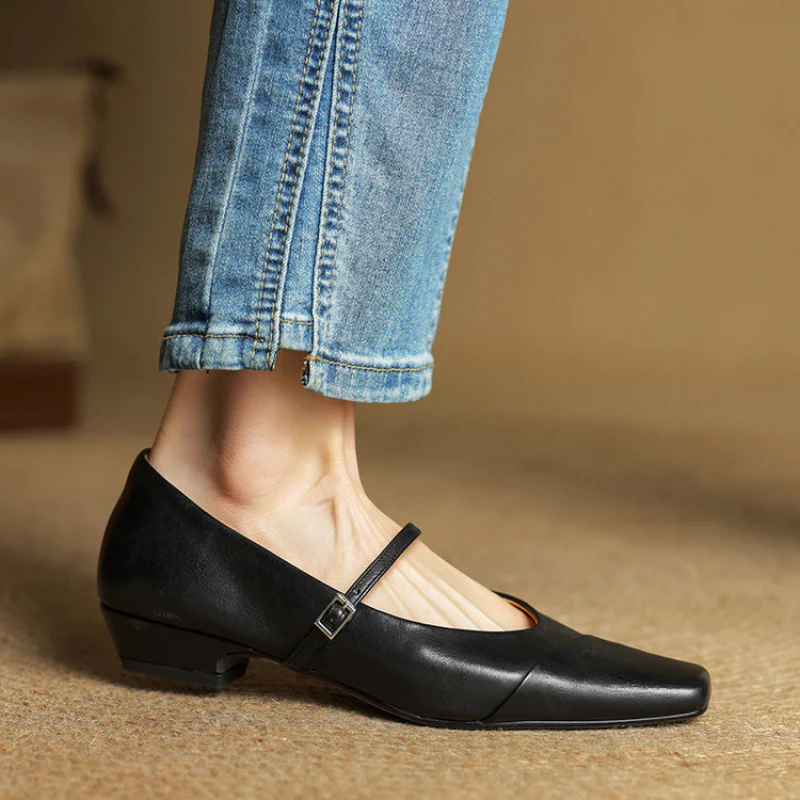 Velin Genuine Leather Pumps