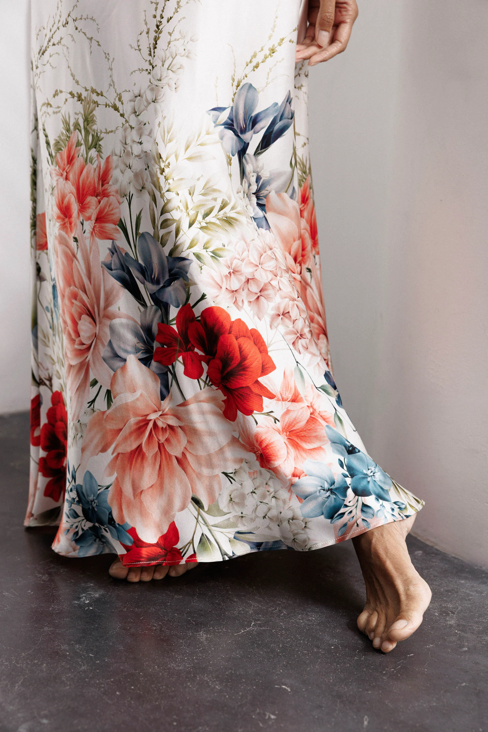 Sunrise Blossom Long Dress
