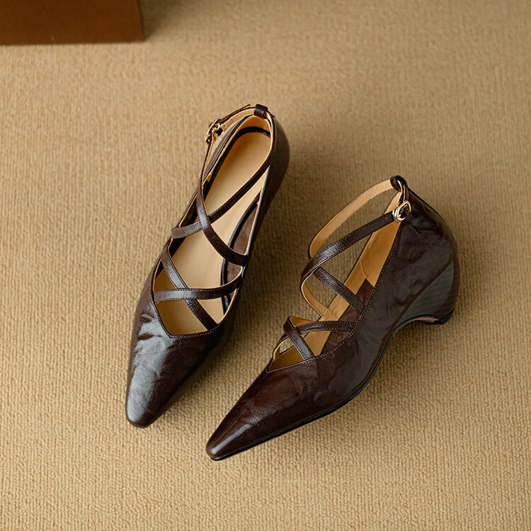 Lira Genuine Leather Heels