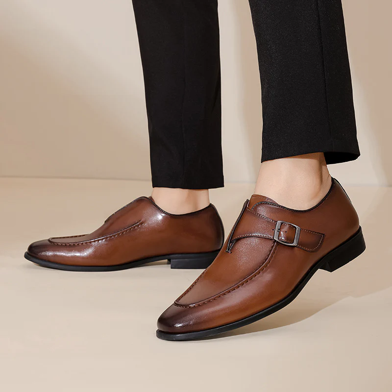 Vencor Single Monk Strap Loafers