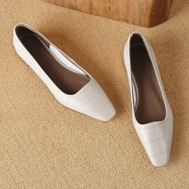 Celene Genuine Leather Heels