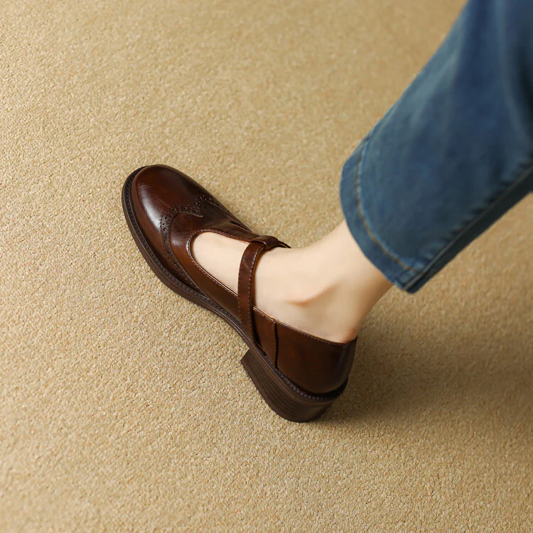 Myra Genuine Leather Shoes