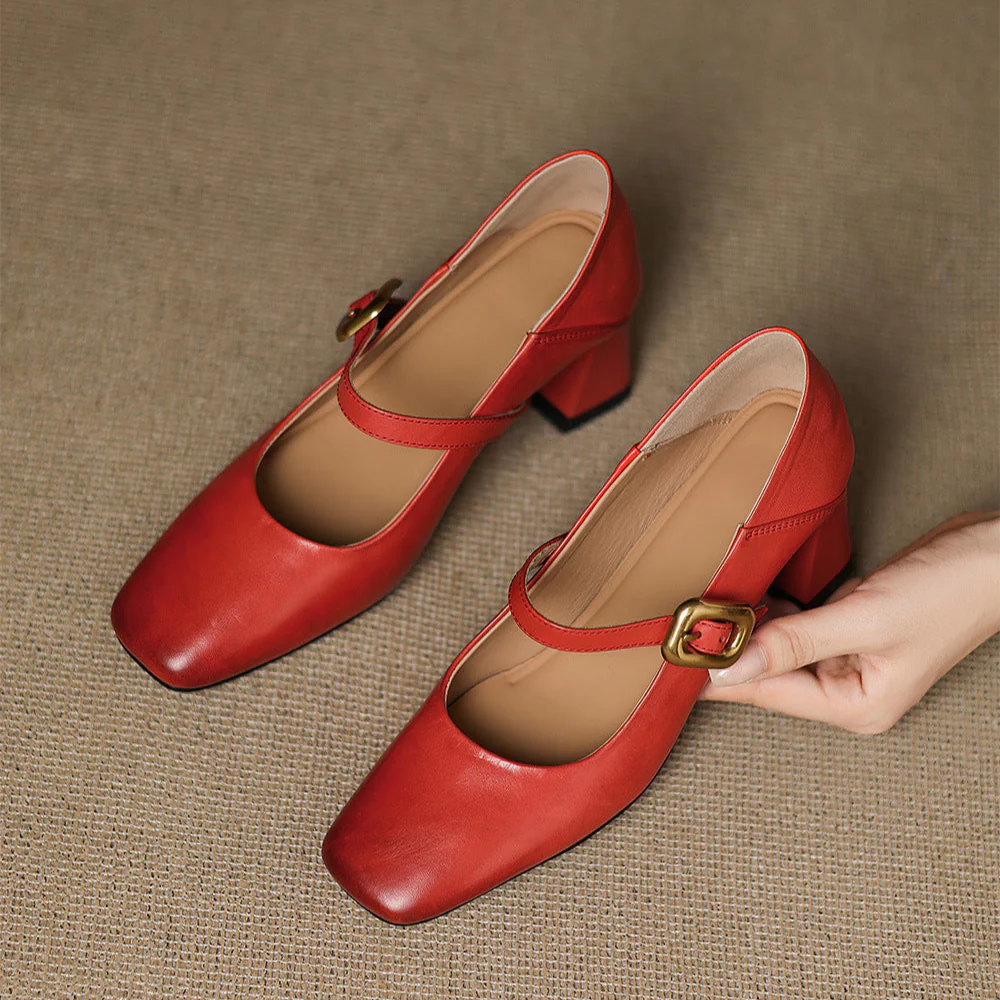 Kelis Genuine Leather Heels