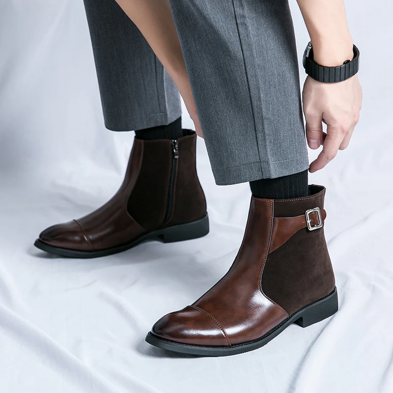 Britton Genuine Leather Boots