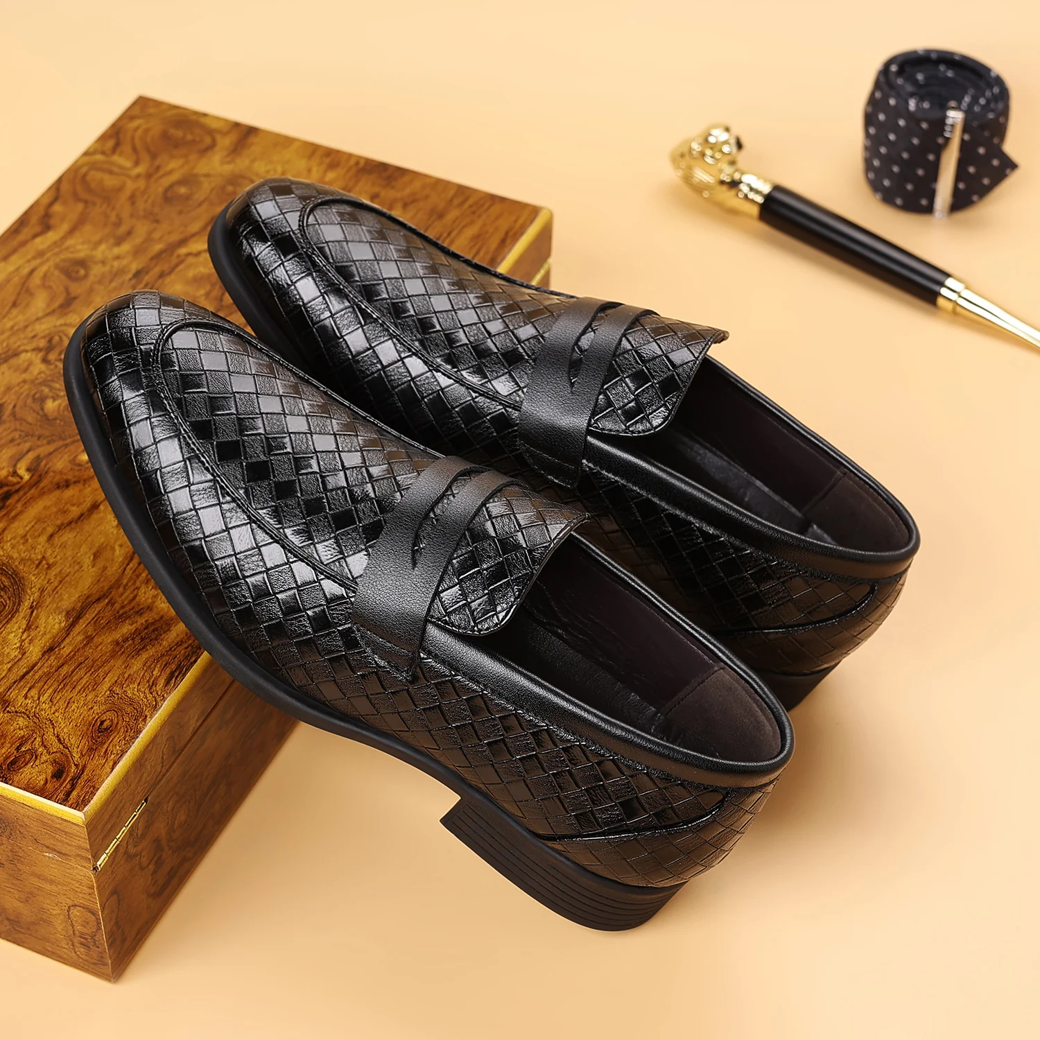 Revon Leather Loafers