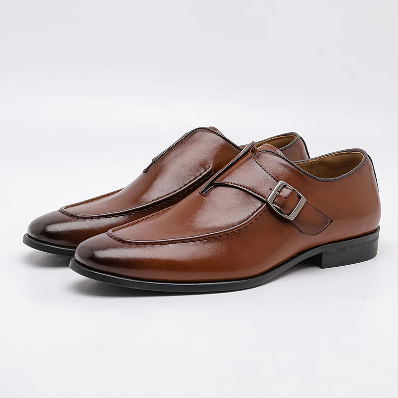 Vencor Single Monk Strap Loafers