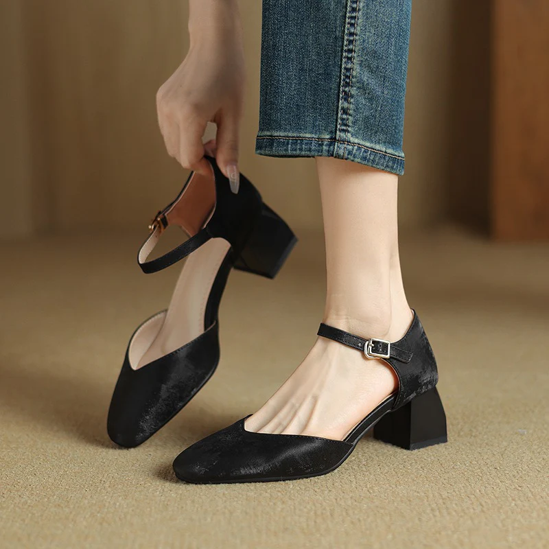 Melvi Block Heels