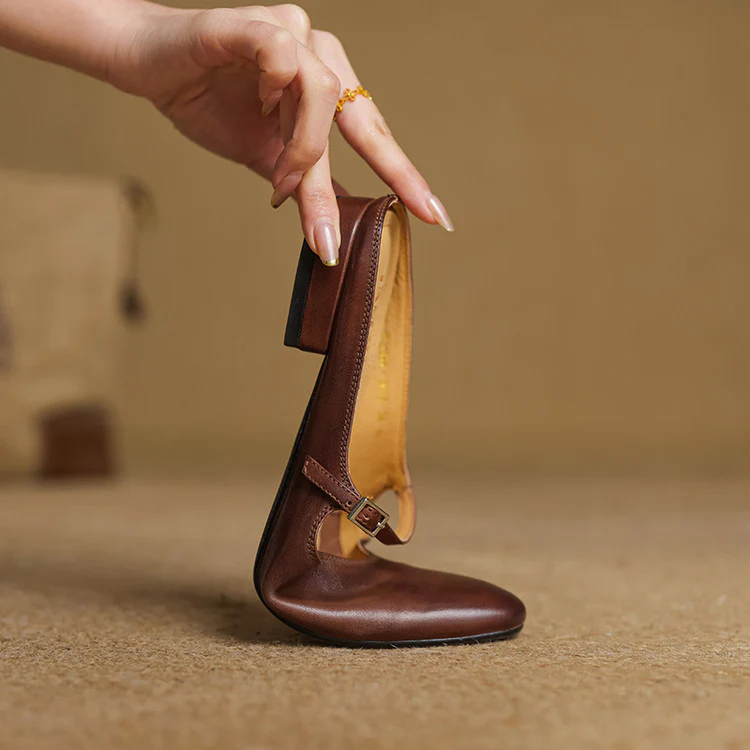 Marvyn Genuine Leather Mules