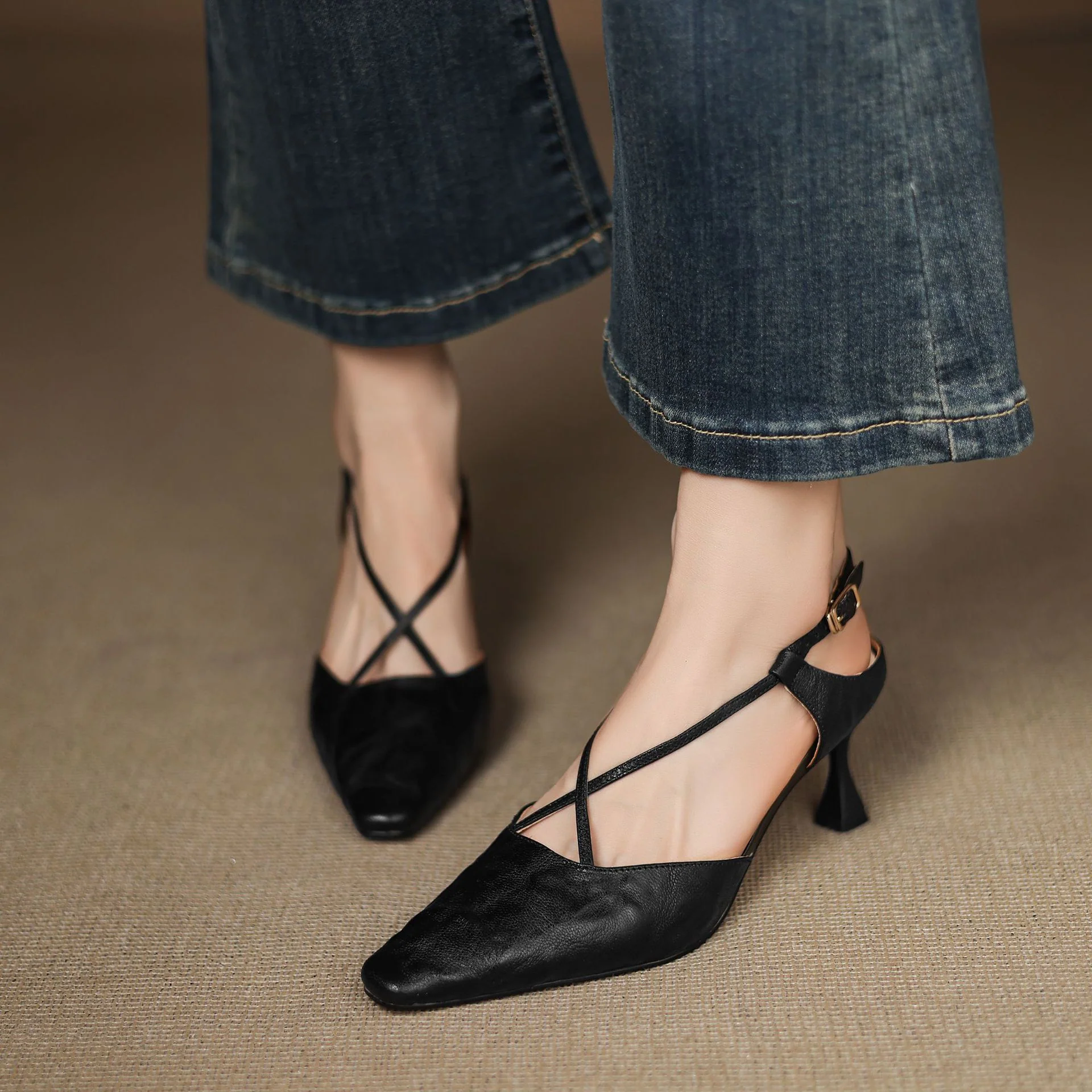 Velta Genuine Leather Heels