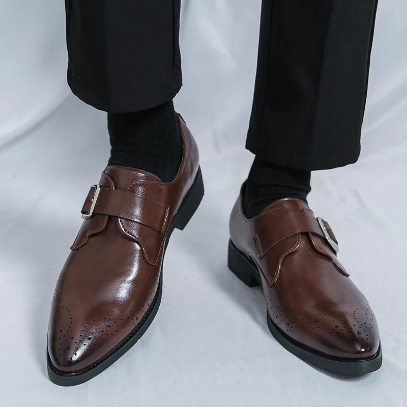 Bucklor Genuine Leather Shoes