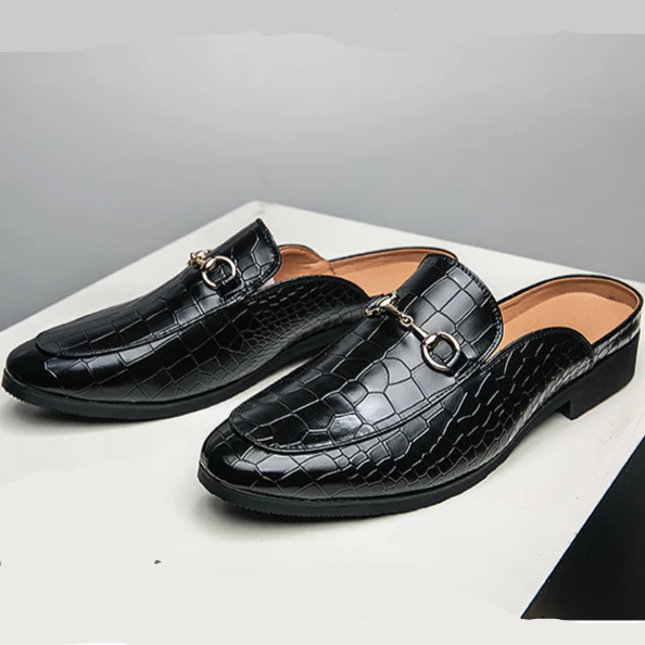 Elbert Genuine Leather Mules