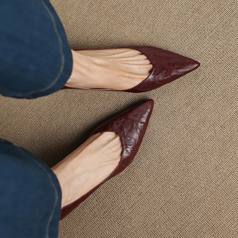 Veler Genuine Leather Heels