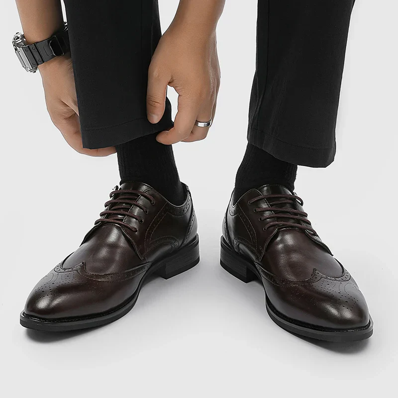 Pasera Genuine Leather Oxfords