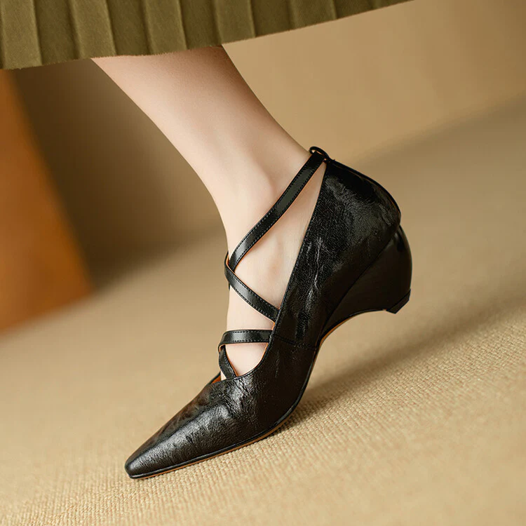 Lira Genuine Leather Heels