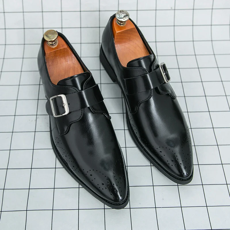 Bucklor Genuine Leather Shoes