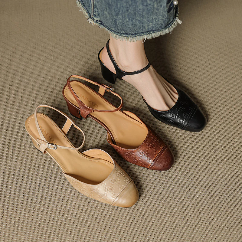 Valery Genuine Leather Pumps