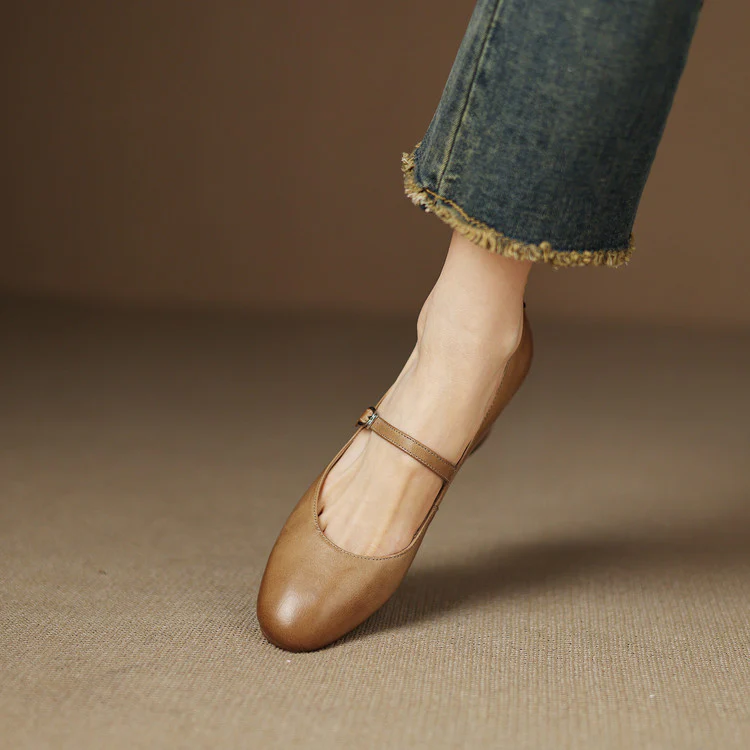 Cadrel Genuine Leather Pumps