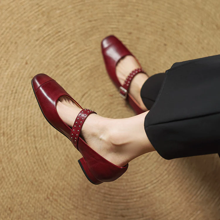 Elry Genuine Leather Shoes