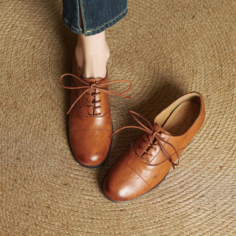 Delyra Genuine Leather Shoes