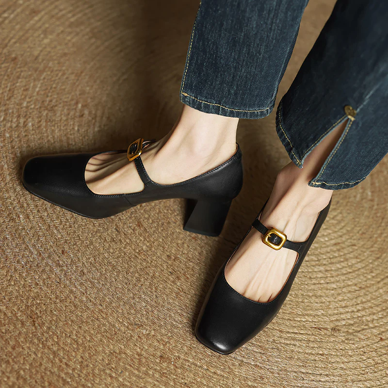 Olea Genuine Leather Heels