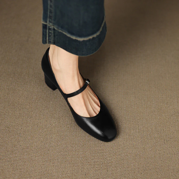 Cadrel Genuine Leather Pumps