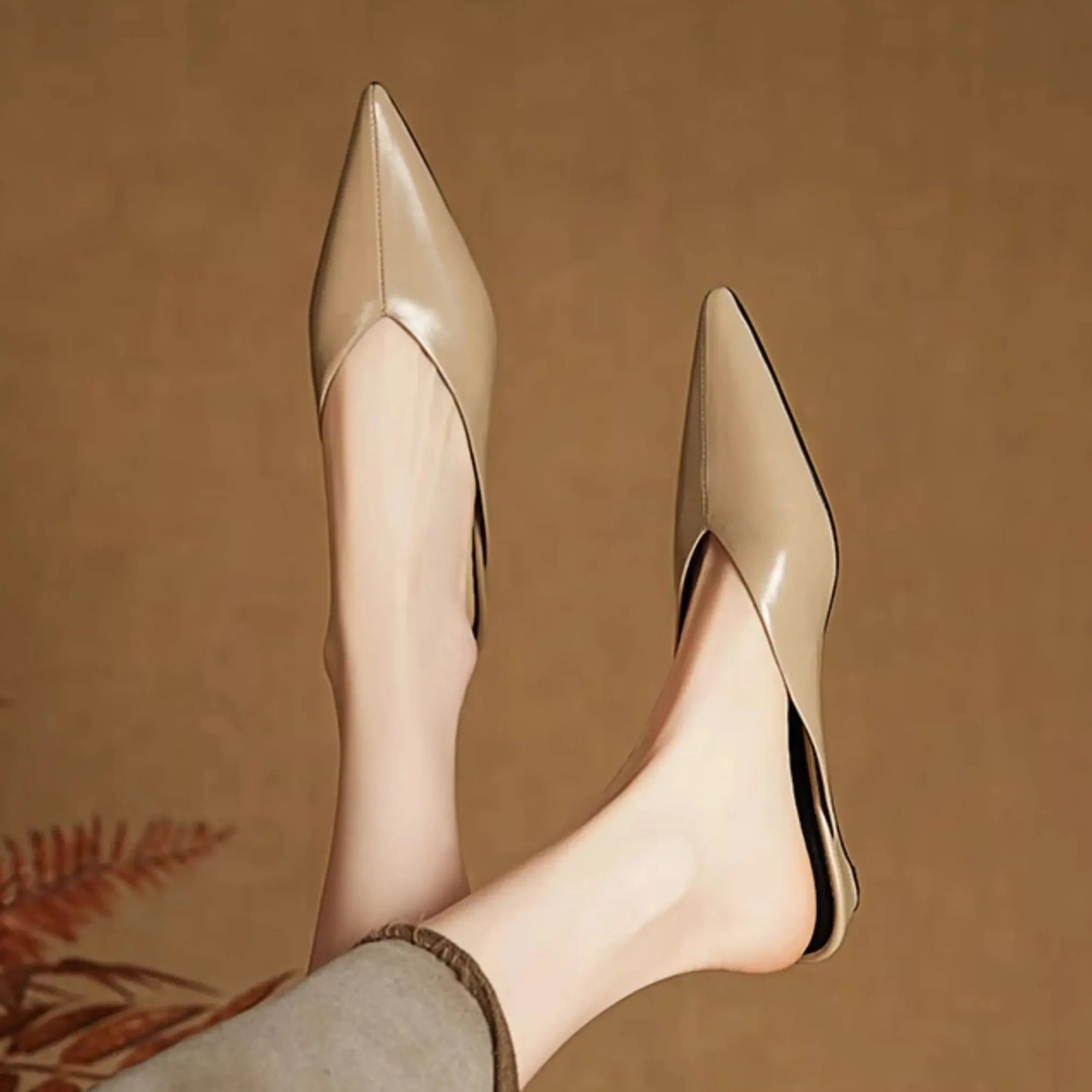 Eneva Leather Mules