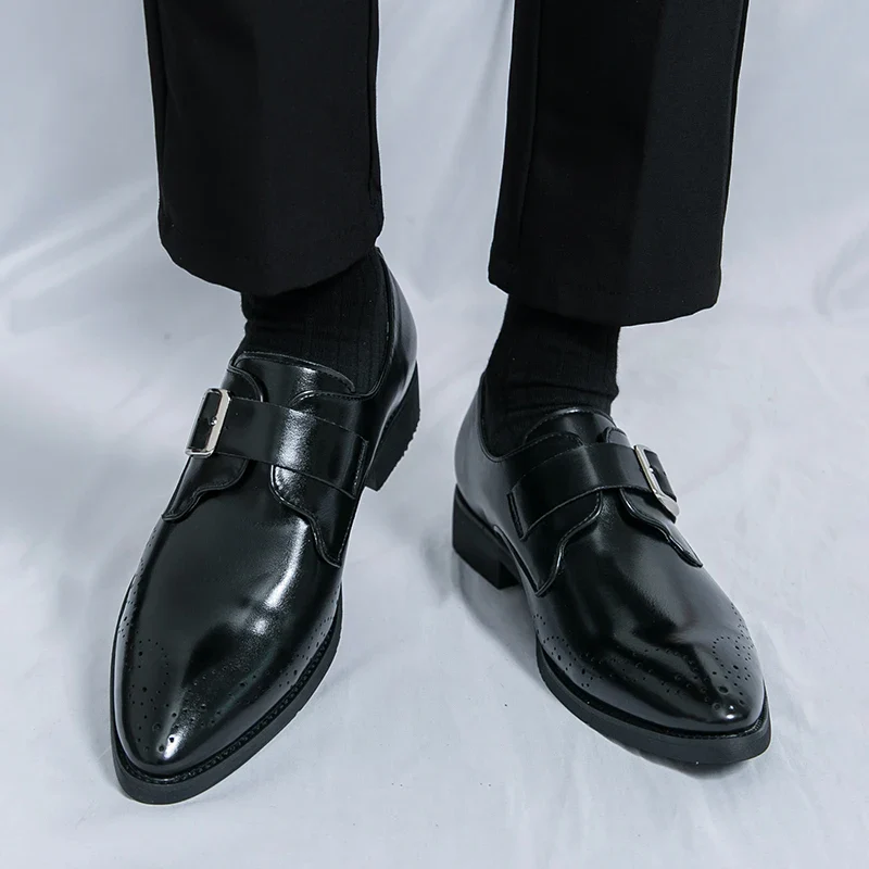 Bucklor Genuine Leather Shoes