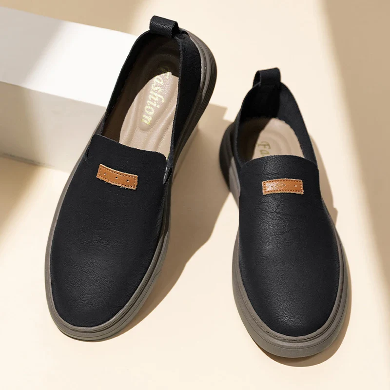 Jorvik Genuine Leather Loafers