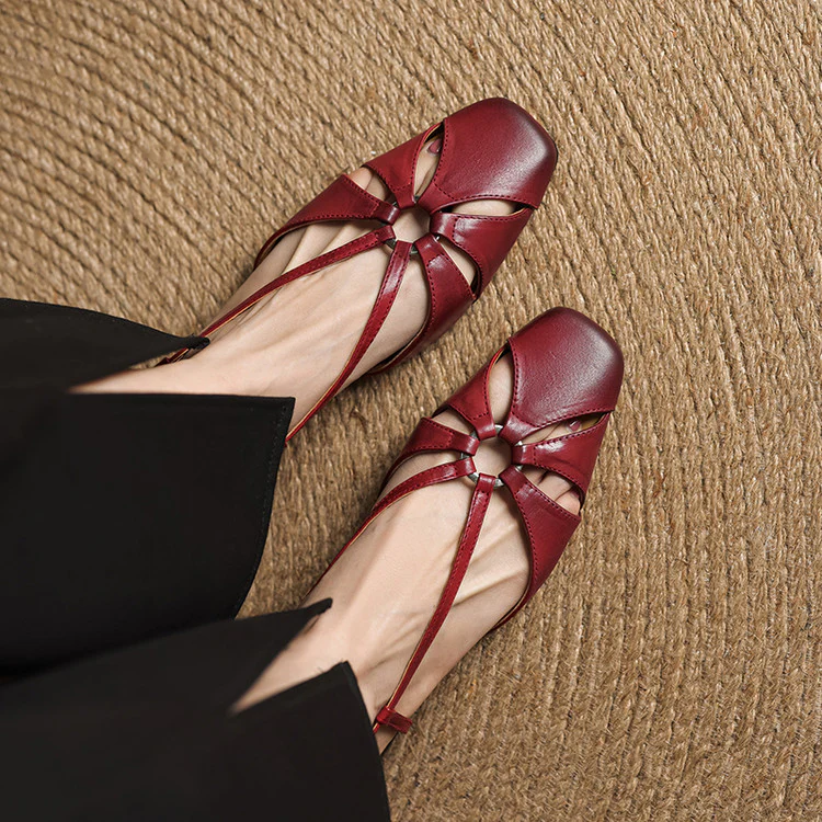 Elora Genuine Leather Sandals