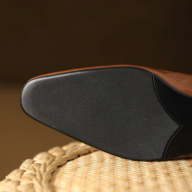 Melona Genuine Leather Pumps